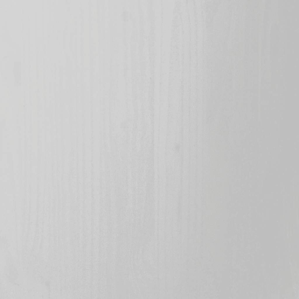 Armadietto Rotante con Scrivania MOSS Bianco Massello di Pino