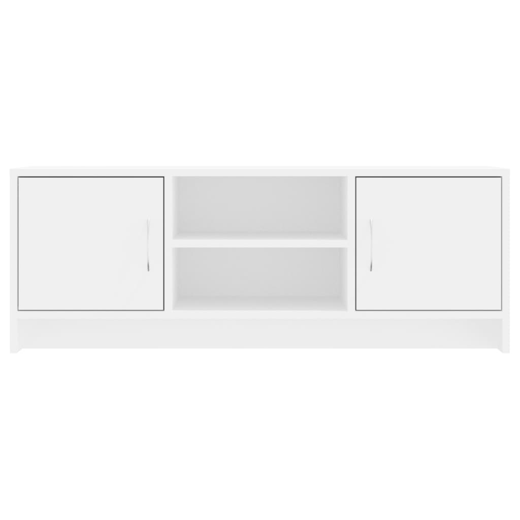 Mobile Porta TV-Mobile per TV-Credenza TV Bianco 102x30x37,5 cm in Legno Multistrato