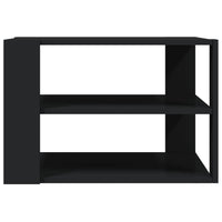 Tavolino da Salotto Nero 59,5x59,5x40 cm in Legno Multistrato 834246