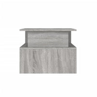 Tavolino Salotto-Tavolino da Soggiorno Grigio Sonoma 90x55x42,5 cm Legno Multistrato