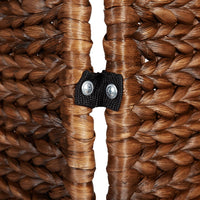 vidaXL Divisorio Ambienti 4Pannelli Marrone 163x180cm Giacinto d'Acqua