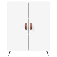 Credenza Bianca 69,5x34x180 cm in Legno Multistrato 3189221