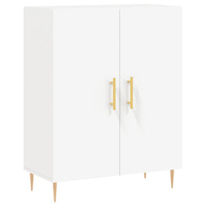 Credenza Bianca 69,5x34x180 cm in Legno Multistrato 3189237