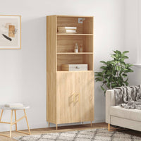 Credenza Rovere Sonoma 69,5x34x180 cm in Legno Multistrato 3189240