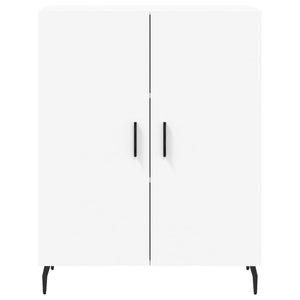Credenza cassettiera mobile contenitore organizer cucina soggiorno salotto alto 695 x 34 x 180 cm legno ingegnerizzato bianco 02_0032742