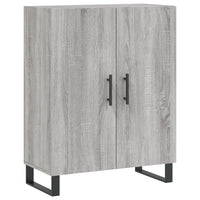 Credenza Grigio Sonoma 69,5x34x180 cm in Legno Multistrato 3189283