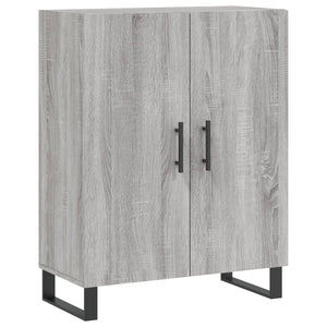 Credenza Grigio Sonoma 69,5x34x180 cm in Legno Multistrato 3189283