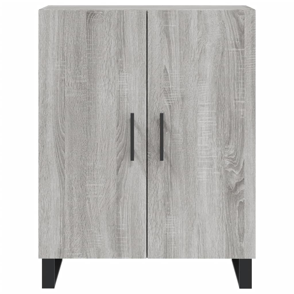 Credenza Grigio Sonoma 69,5x34x180 cm in Legno Multistrato 3189283