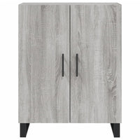 Credenza Grigio Sonoma 69,5x34x180 cm in Legno Multistrato 3189283