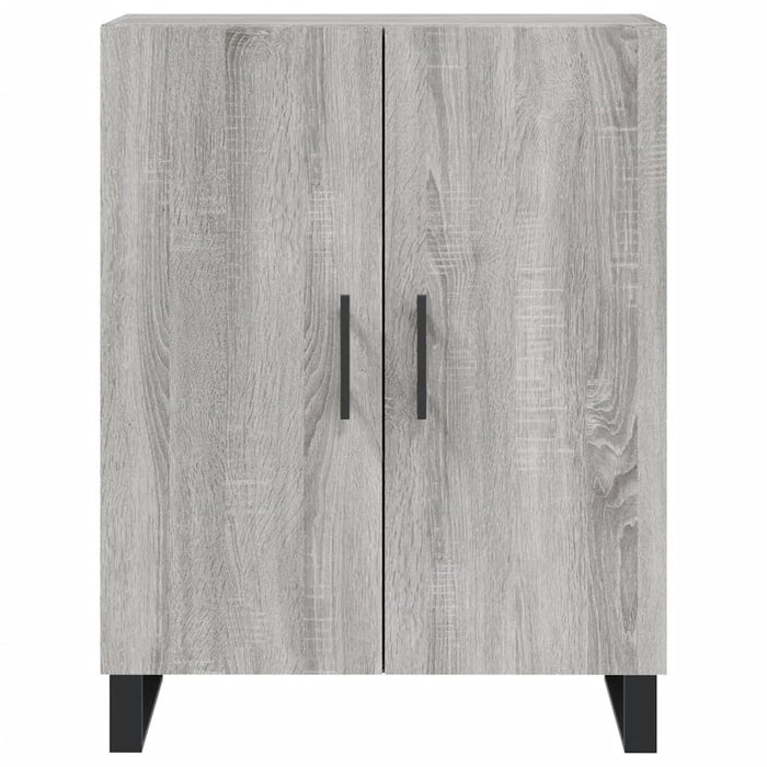 Credenza Grigio Sonoma 69,5x34x180 cm in Legno Multistrato 3189283