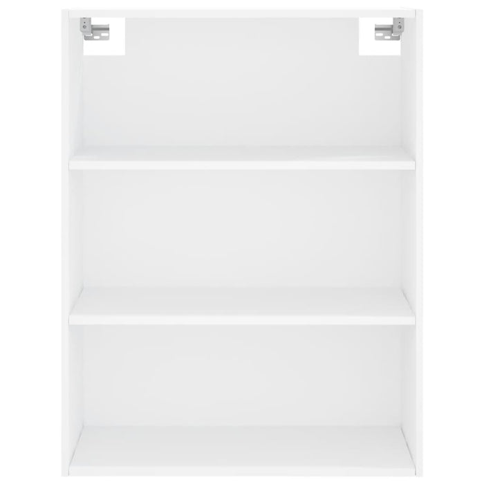 Credenza Bianca 69,5x34x180 cm in Legno Multistrato 3189293