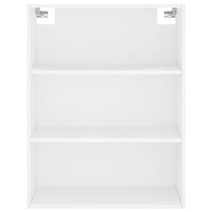 Credenza Bianca 69,5x34x180 cm in Legno Multistrato 3189293