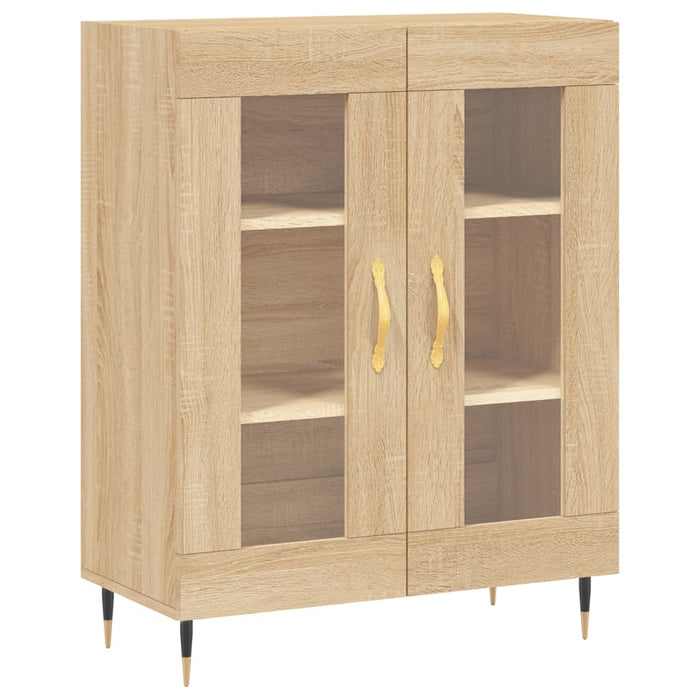 Credenza Rovere Sonoma 69,5x34x180 cm in Legno Multistrato 3189296