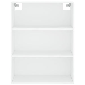 Credenza Bianca 69,5x34x180 cm in Legno Multistrato 3189301