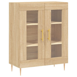 Credenza Rovere Sonoma 69,5x34x180 cm in Legno Multistrato 3189304