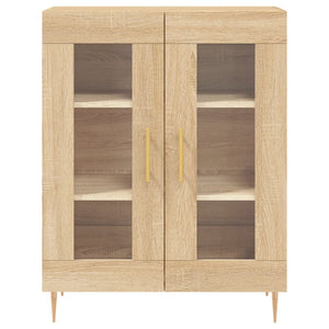 Credenza Rovere Sonoma 69,5x34x180 cm in Legno Multistrato 3189304