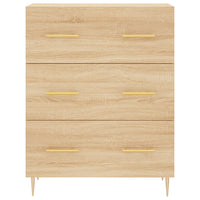Credenza Rovere Sonoma 69,5x34x180 cm in Legno Multistrato 3189368