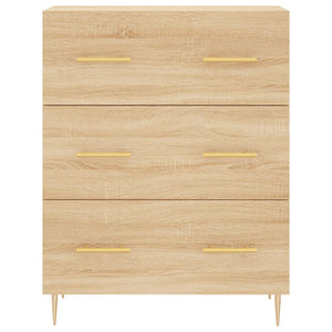Credenza Rovere Sonoma 69,5x34x180 cm in Legno Multistrato 3189368