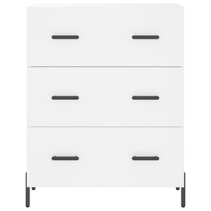 Credenza Bianca 69,5x34x180 cm in Legno Multistrato 3189389