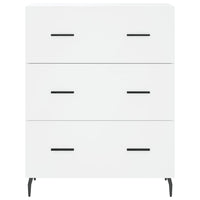 Credenza Bianca 69,5x34x180 cm in Legno Multistrato 3189397