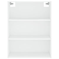 Credenza Bianca 69,5x34x180 cm in Legno Multistrato 3189413