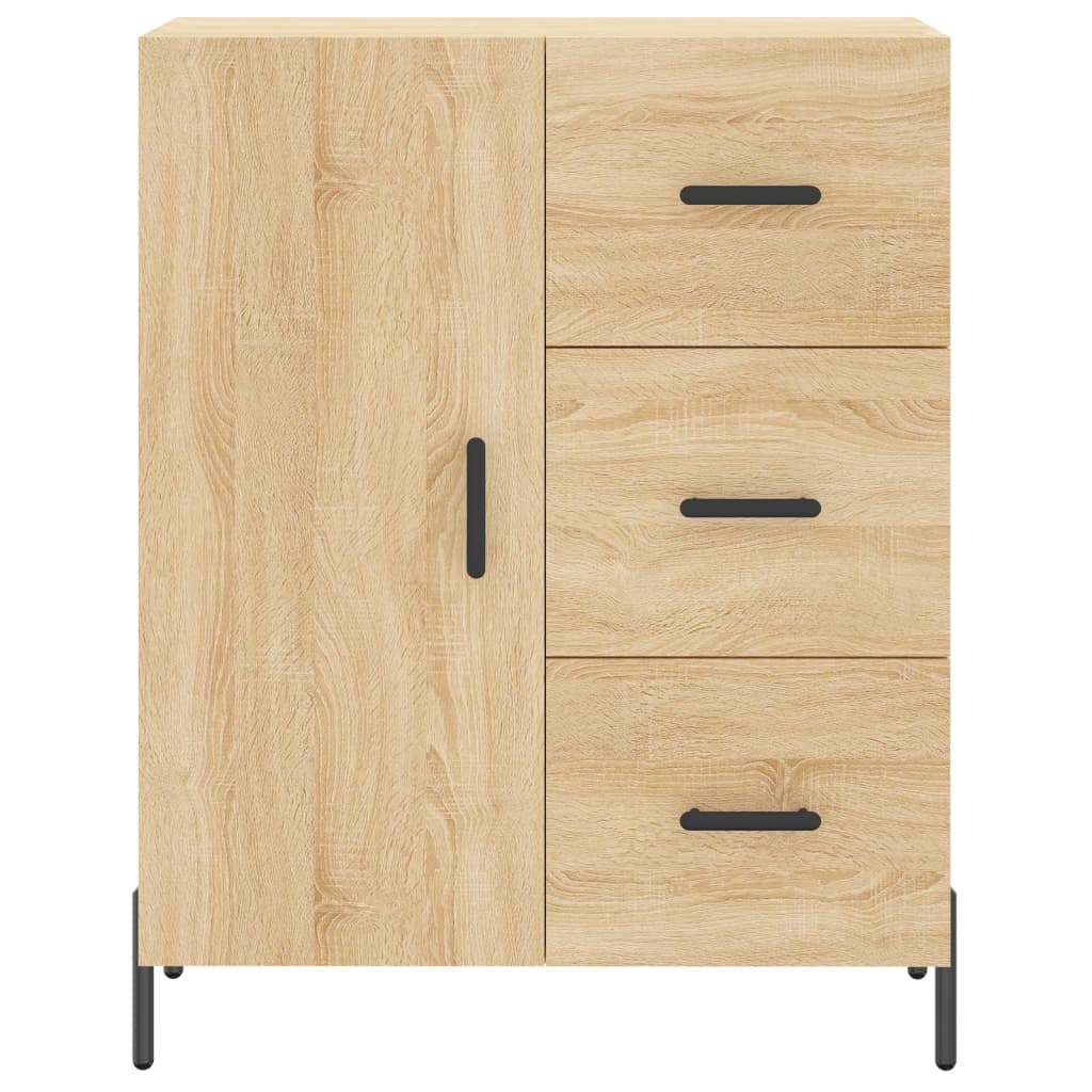 Credenza Rovere Sonoma 69,5x34x180 cm in Legno Multistrato 3189456