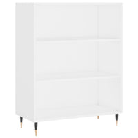 Credenza Bianca 69,5x32,5x180 cm Legno Multistrato 3189549