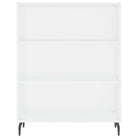 Credenza Bianca 69,5x32,5x180 cm Legno Multistrato 3189589