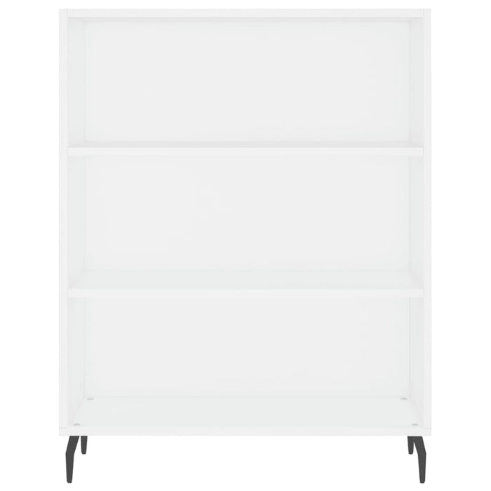 Credenza Bianca 69,5x32,5x180 cm Legno Multistrato 3189589