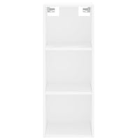 Credenza Bianca 34,5x34x180 cm in Legno Multistrato 3189645