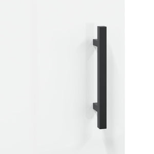 Credenza 34,5x34x180 cm in Legno Multistrato Bianco Lucido 3189663