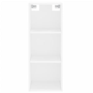 Credenza Bianca 34,5x34x180 cm in Legno Multistrato 3189669