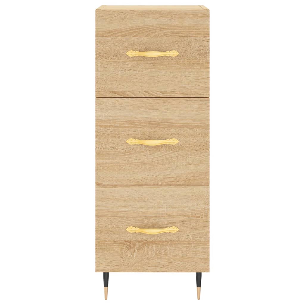 Credenza Rovere Sonoma 34,5x34x180 cm in Legno Multistrato 3189680