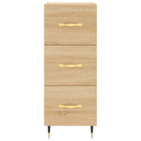 Credenza Rovere Sonoma 34,5x34x180 cm in Legno Multistrato 3189680