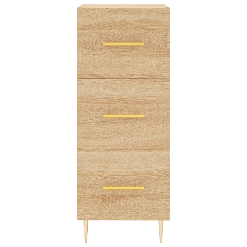 Credenza Rovere Sonoma 34,5x34x180 cm in Legno Multistrato 3189688