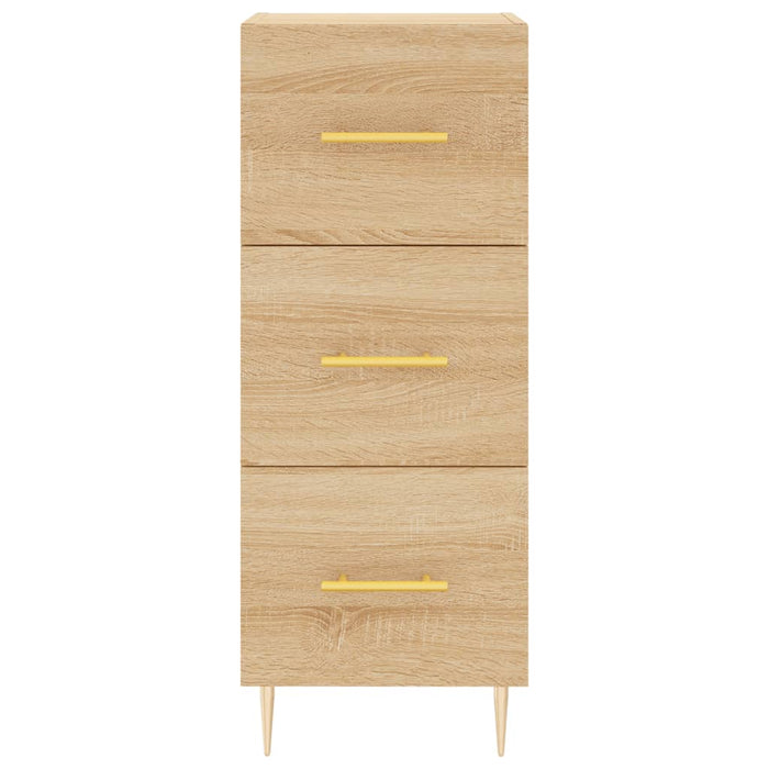 Credenza Rovere Sonoma 34,5x34x180 cm in Legno Multistrato 3189688