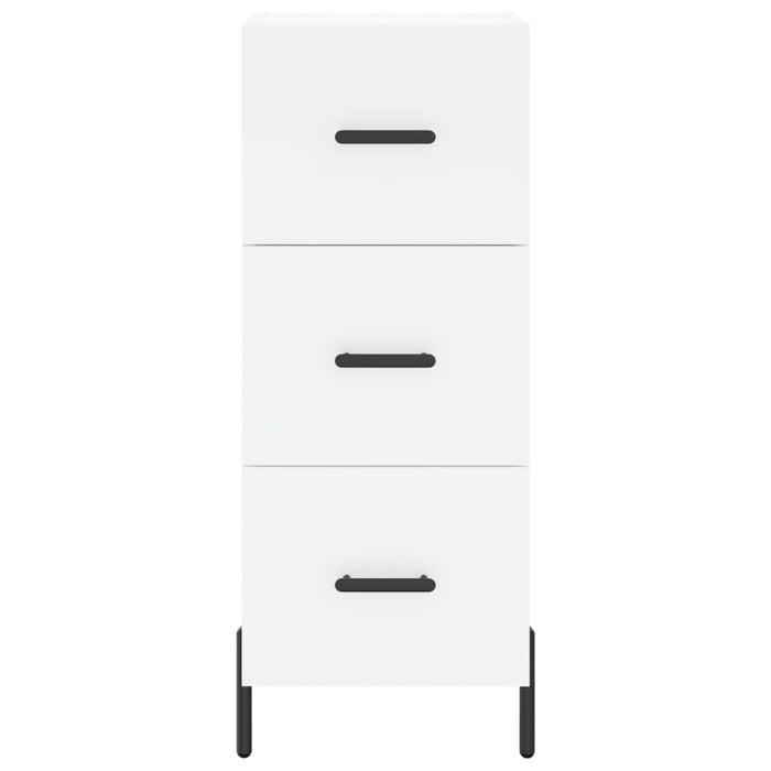 Credenza Bianca 34,5x34x180 cm in Legno Multistrato 3189709