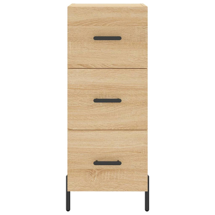 Credenza Rovere Sonoma 34,5x34x180 cm in Legno Multistrato 3189712