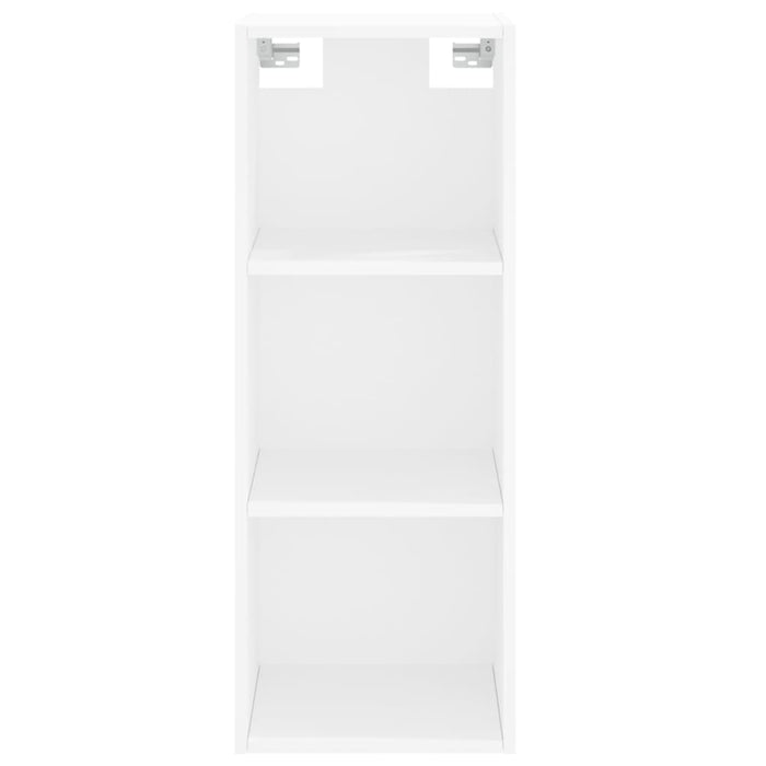 Credenza Bianca 34,5x34x180 cm in Legno Multistrato 3189717