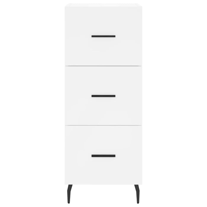 Credenza Bianca 34,5x34x180 cm in Legno Multistrato 3189717