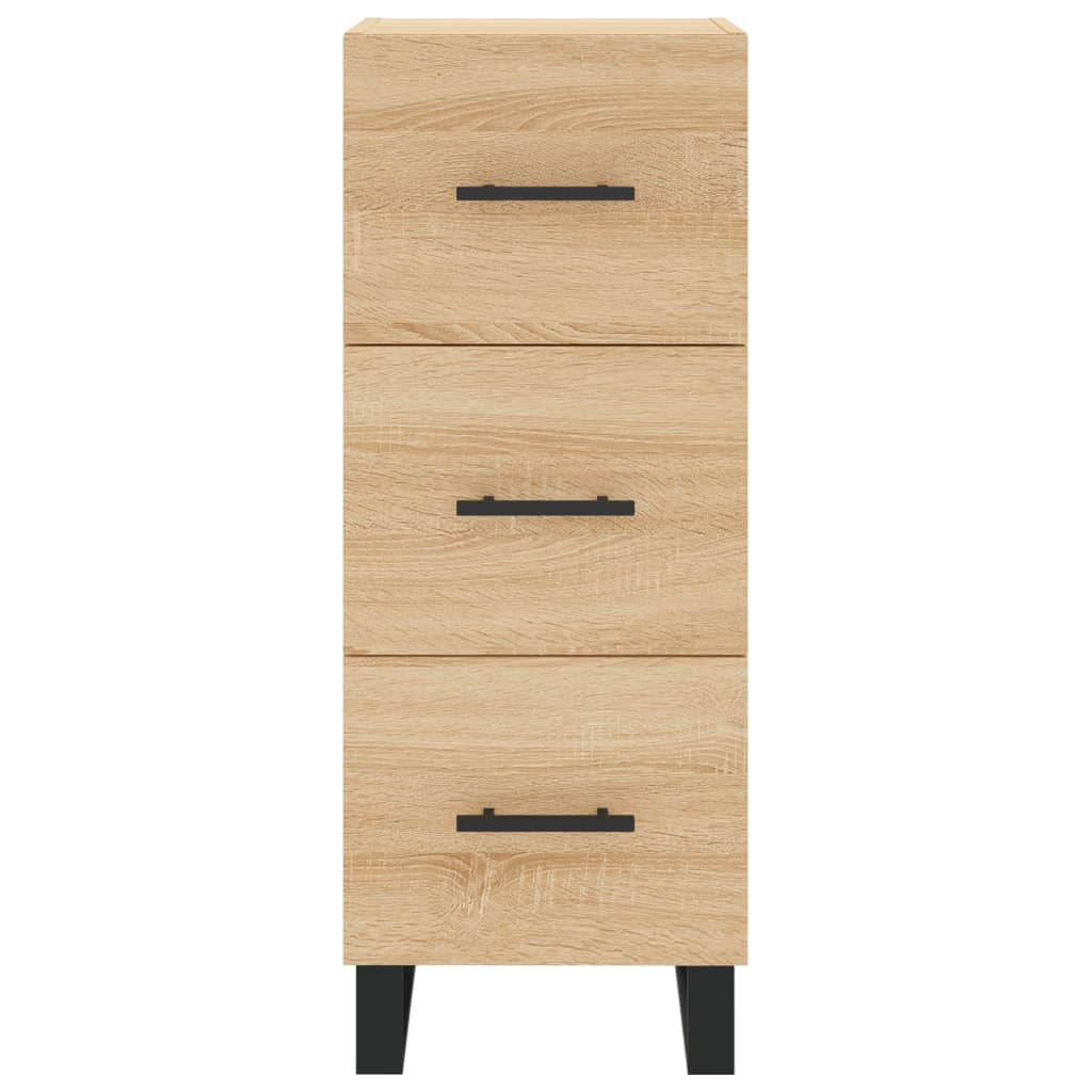 Credenza Rovere Sonoma 34,5x34x180 cm in Legno Multistrato 3189728