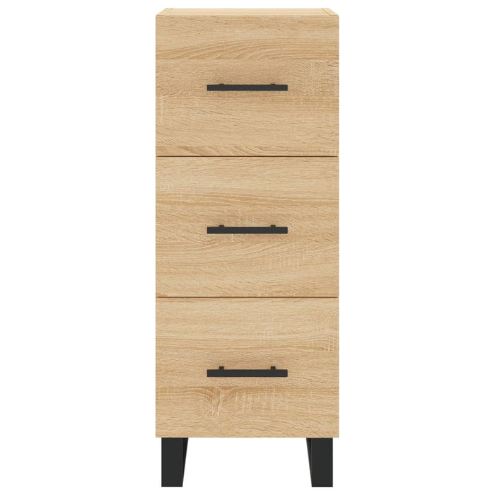 Credenza Rovere Sonoma 34,5x34x180 cm in Legno Multistrato 3189728