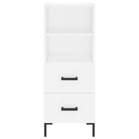 Credenza Bianca 34,5x34x180 cm in Legno Multistrato 3189765