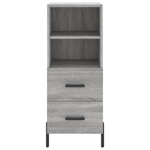 Credenza Grigio Sonoma 34,5x34x180 cm in Legno Multistrato 3189779