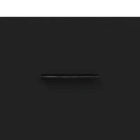 Credenza Nera 34,5x34x180 cm in Legno Multistrato 3189782