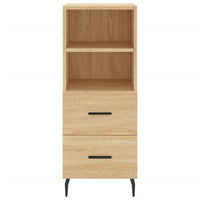 Credenza Rovere Sonoma 34,5x34x180 cm in Legno Multistrato 3189784