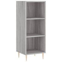 Credenza Grigio Sonoma 34,5x32,5x180 cm in Legno Multistrato 3189819