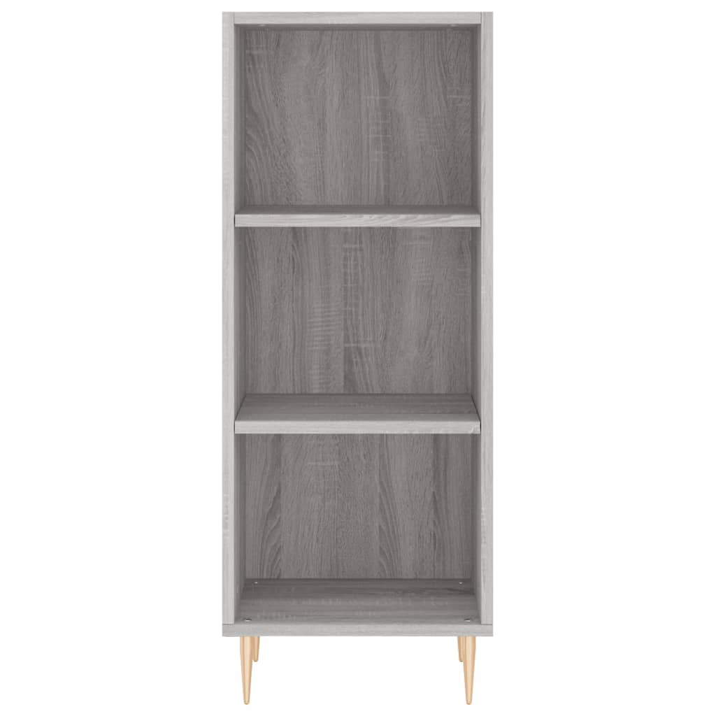 Credenza Grigio Sonoma 34,5x32,5x180 cm in Legno Multistrato 3189819