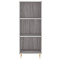 Credenza Grigio Sonoma 34,5x32,5x180 cm in Legno Multistrato 3189819