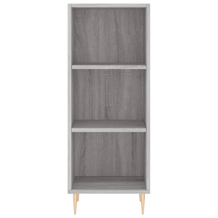 Credenza Grigio Sonoma 34,5x32,5x180 cm in Legno Multistrato 3189819